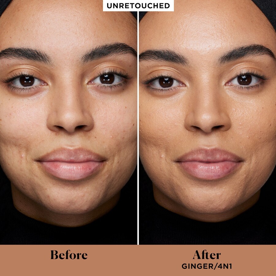 Невесомая, идеально подходящая водостойкая тональная основа Real Flawless Laura Mercier, 1 oz /30 mL, 4N1 Ginger — фото 2