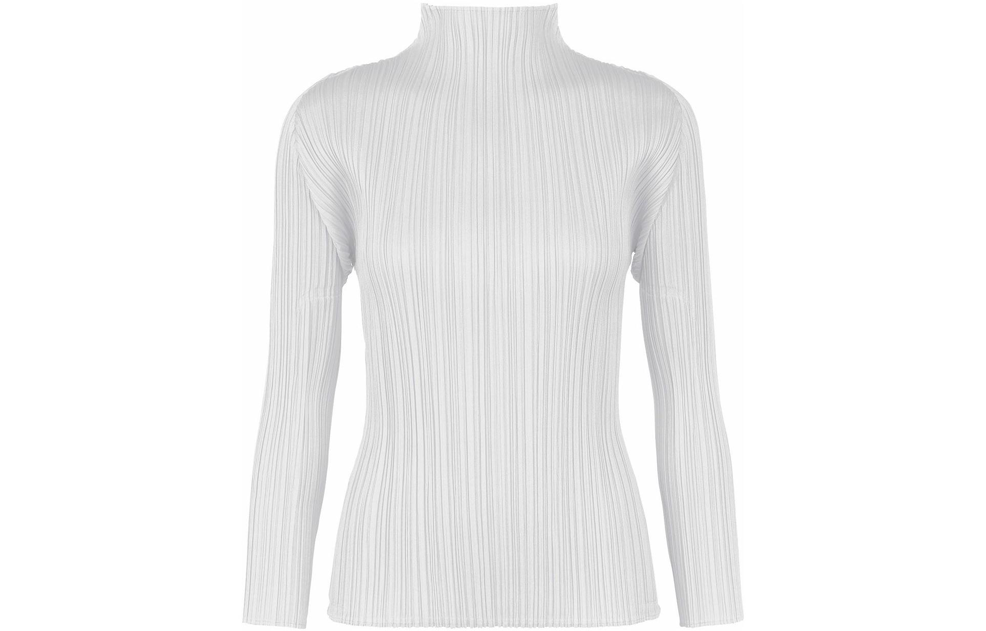 

Рубашка женская светло-серая PLEATS PLEASE ISSEY MIYAKE, светло-серый