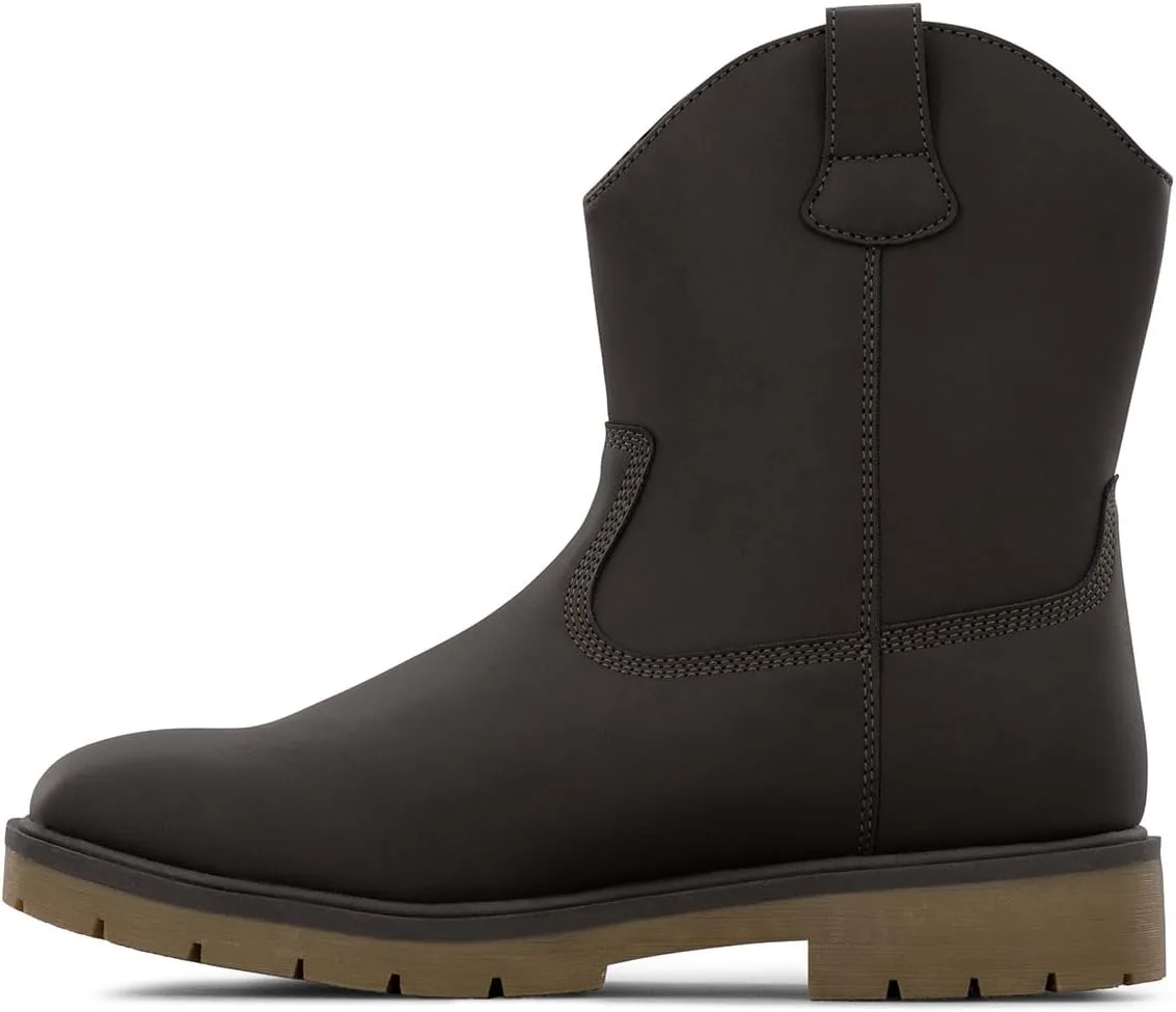 Мужские ботинки-пыльник Lugz с металлическими носками, шоколадный — фото 4