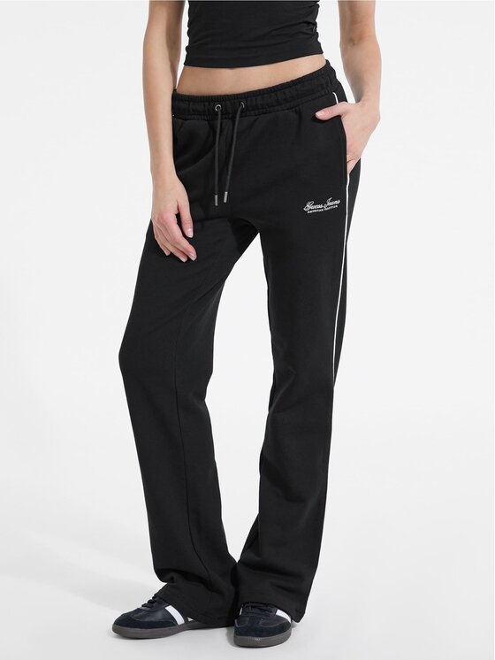 

Брюки из ткани slim fit 176211 Guess Jeans, чёрный