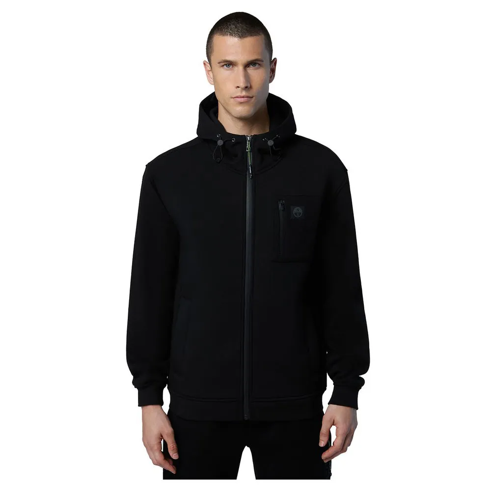 

Толстовка North Sails Pocket full zip, черный