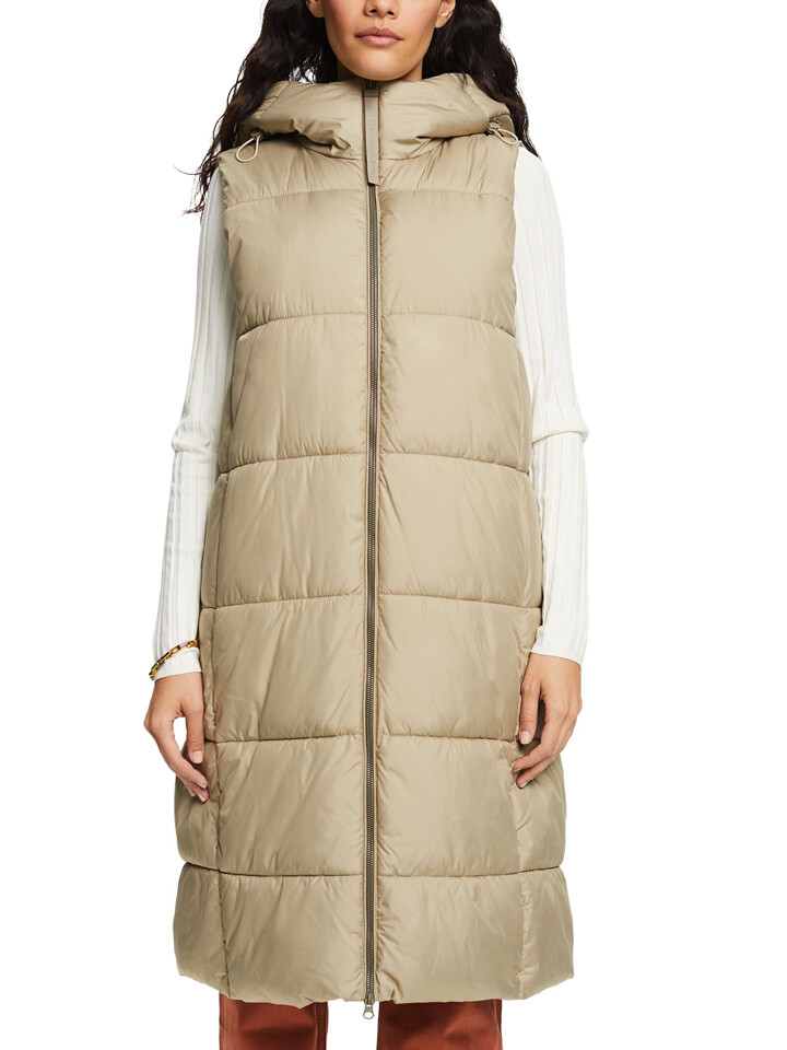 

Утепленный жилет ESPRIT, бежевый
