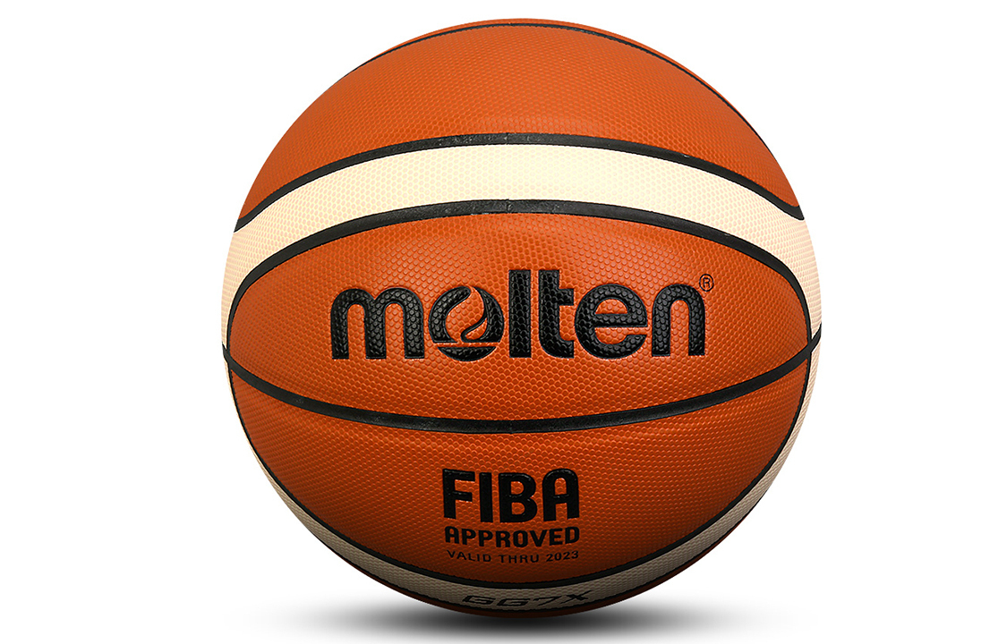 

Molten Баскетбольный мяч PU коричневый белый размер 7 тренировочный