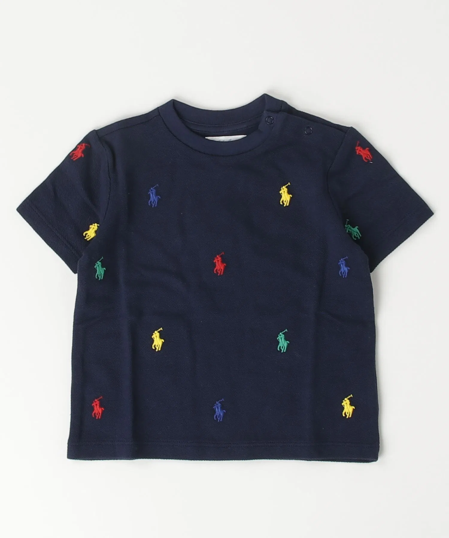 Детская футболка Polo Ralph Lauren с вышивкой — фото 3