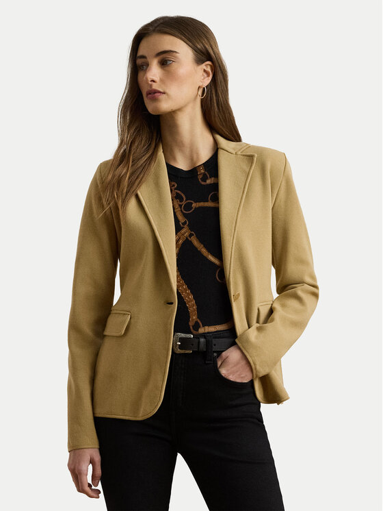 

Пиджак straight fit 200971364002 Lauren Ralph Lauren, бежевый