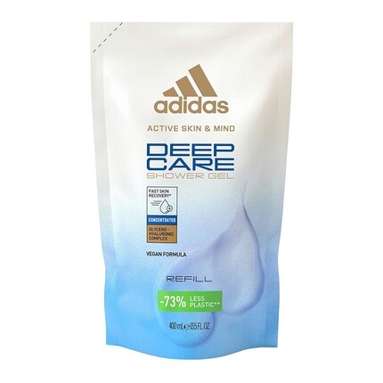 

Сменный гель для душа Deep Care с питательным увлажняющим комплексом, 400 мл, Adidas