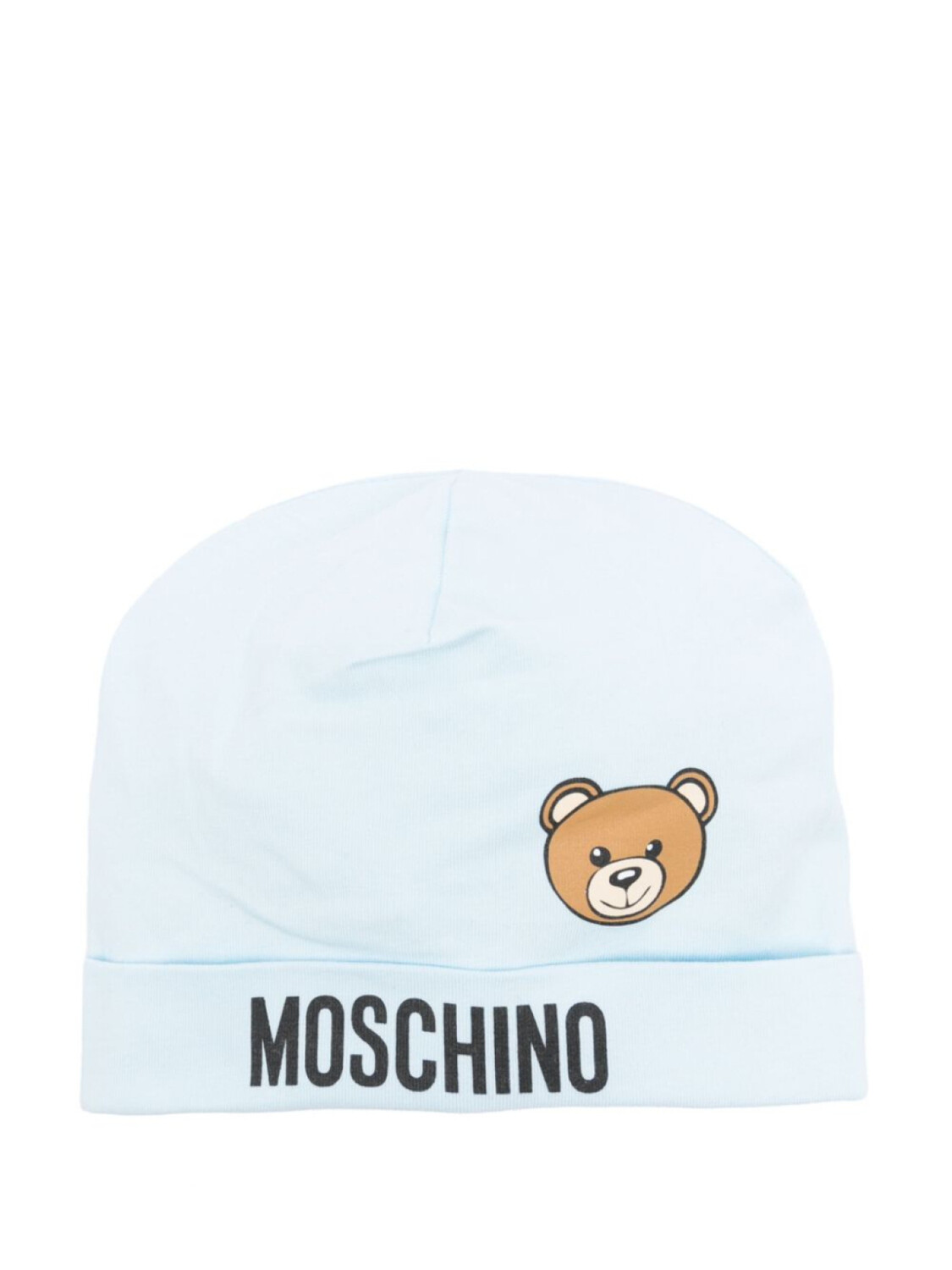 

Шапка-бини Moschino Kids Teddy Bear, синий