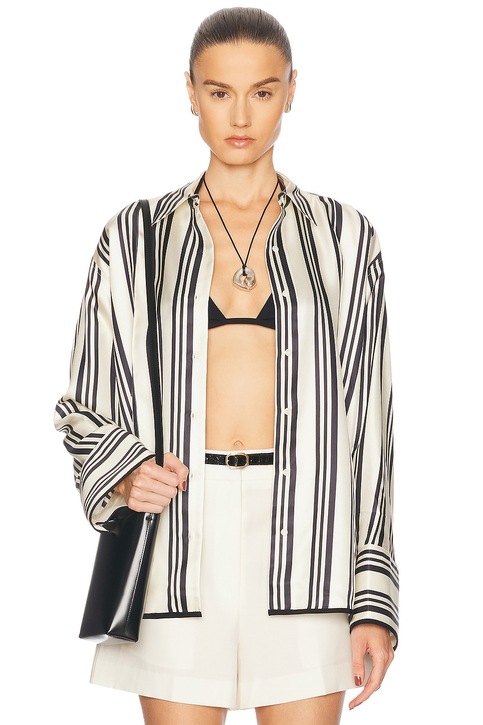 

Женская блузка Vivi в полоску Heirlome, Cream & Black