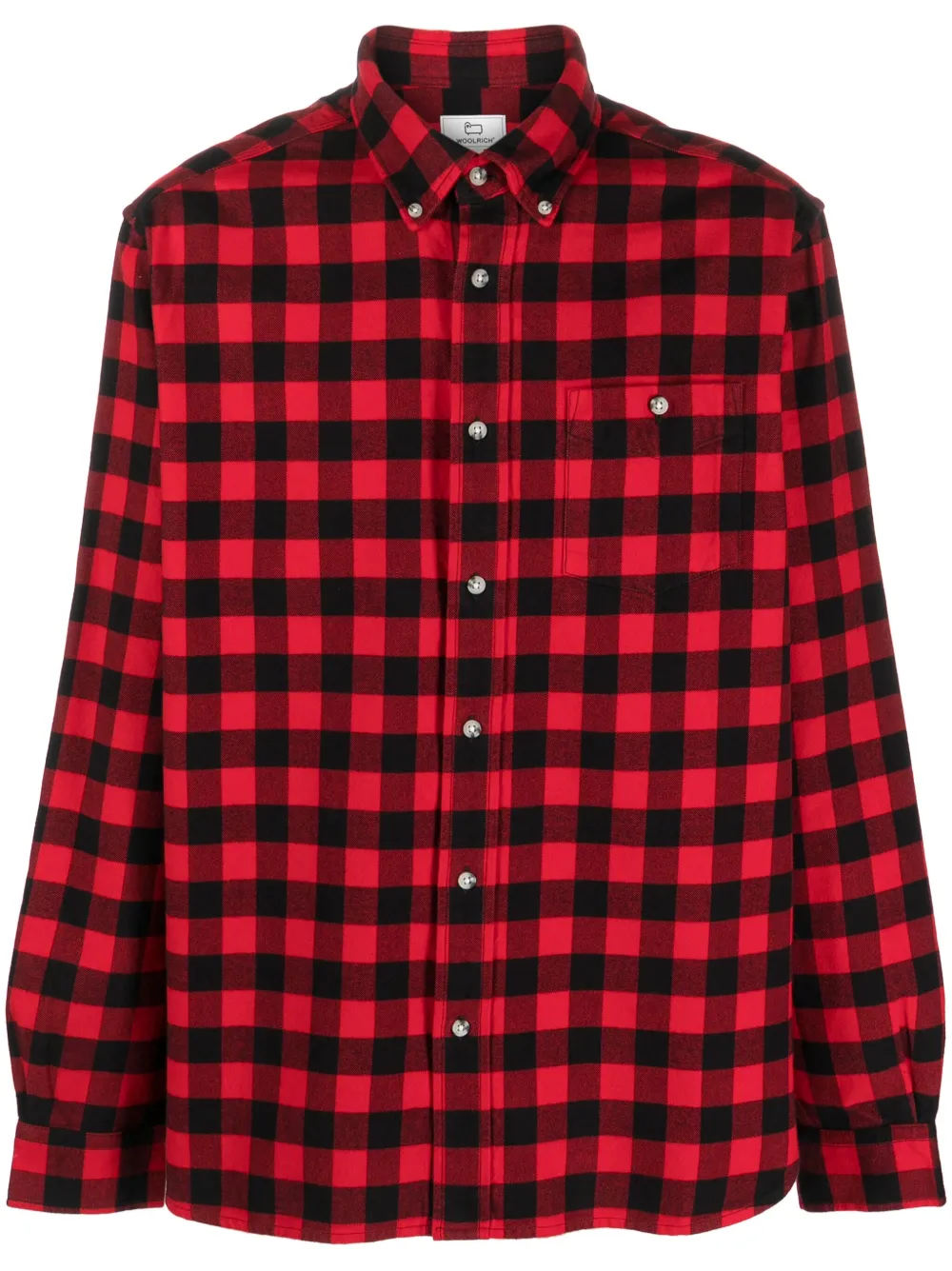 

Фланелевая рубашка Traditional в клетку WOOLRICH, красный