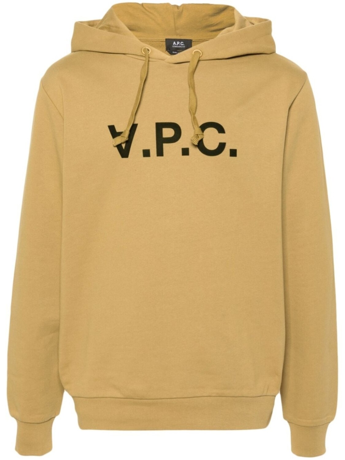 

A.P.C. толстовка с капюшоном из хлопка с логотипом, зеленый