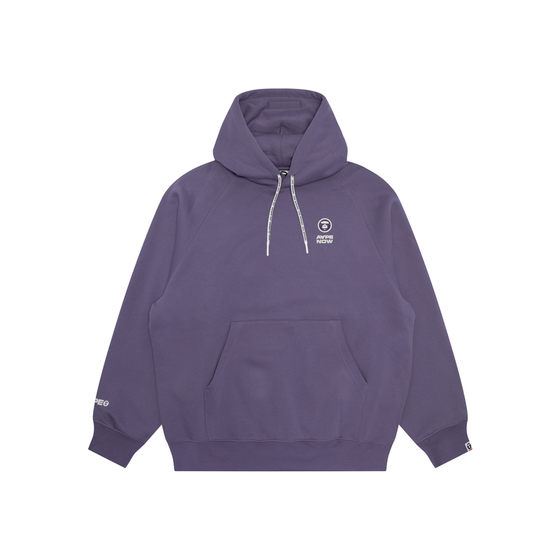 

Толстовка с вышитым логотипом A Bathing APE Aape, светло-фиолетовый