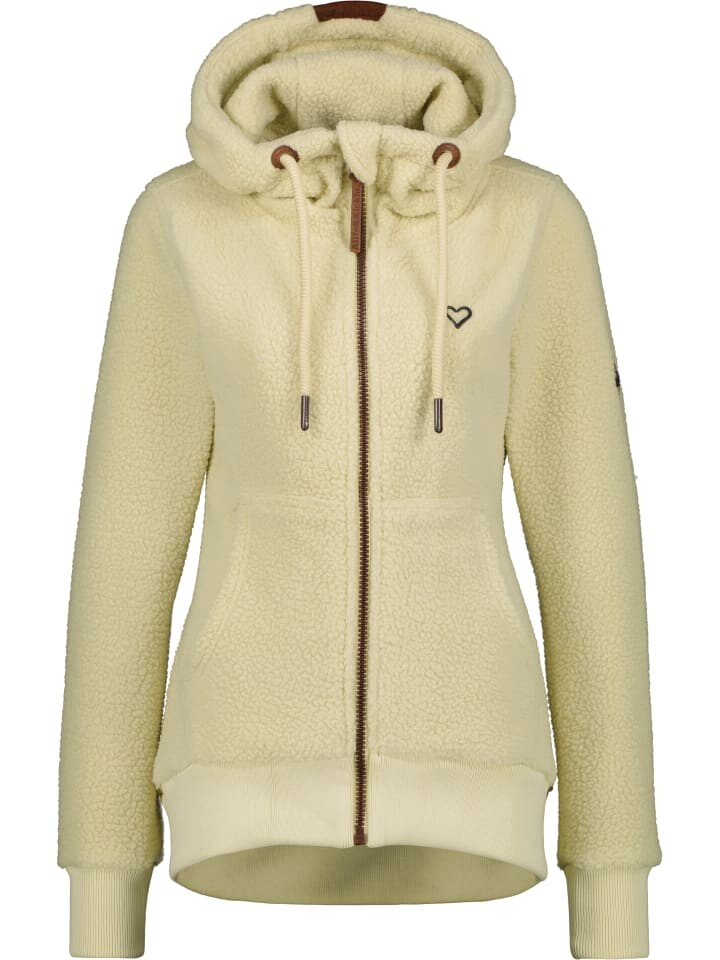 

Спортивная куртка alife and kickin Kapuzensweatjacke, Sweatjacke YasminAK G, кремовый