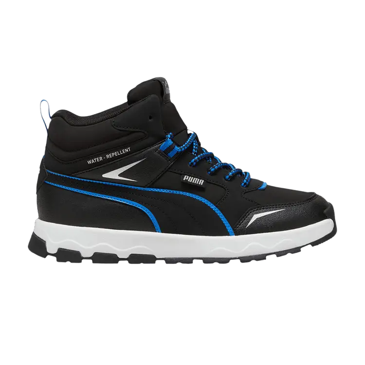 

Кроссовки Puma Evolve Trail Big Kid Black Hyperlink Blue, черный