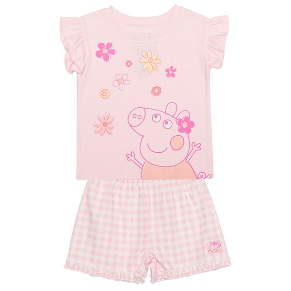

Комплект из топа и шорт Peppa Pig Flowers для малышей Licensed Character