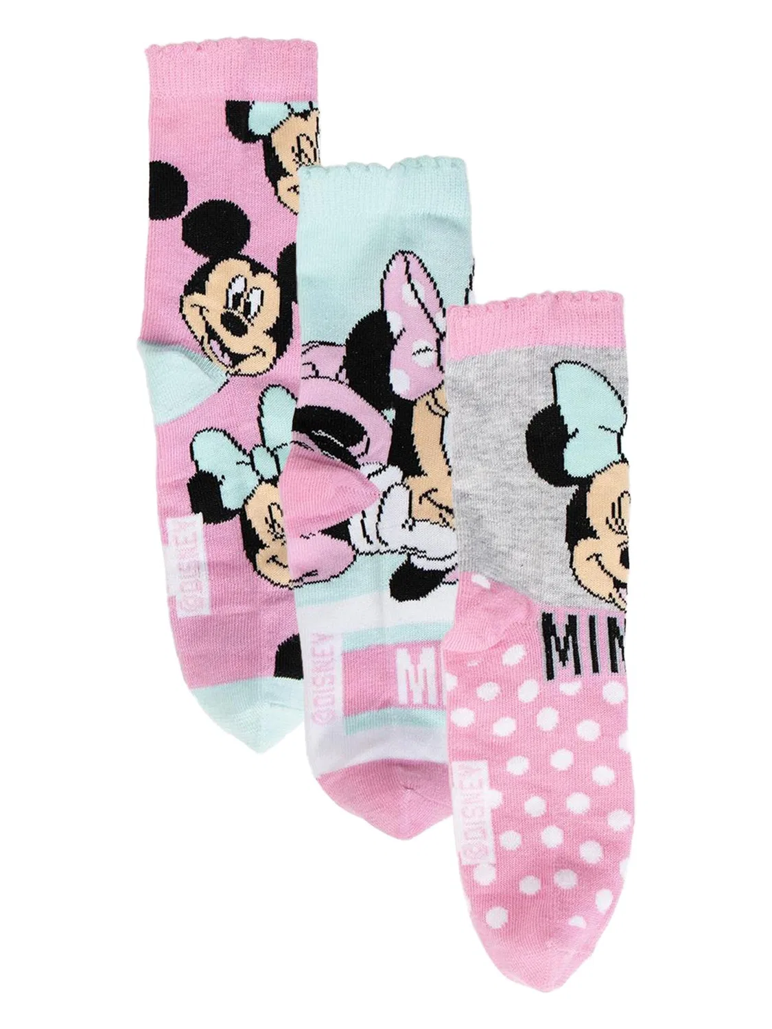 Носки Disney Socken Pack 3 Stück Minnie, мультиколор — фото 2