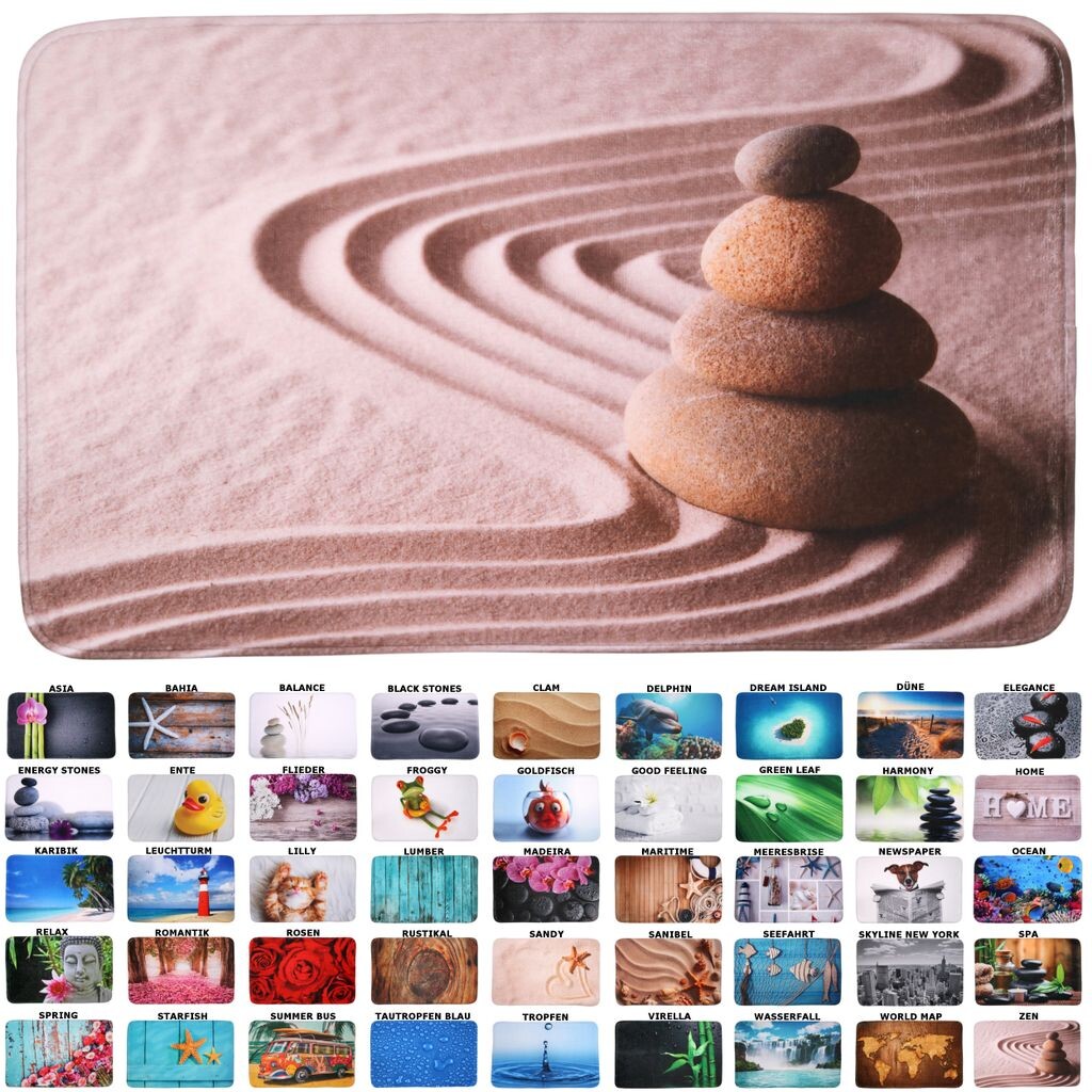

Коврик для ванной SANILO Zen 50 x 80 см, бежевый