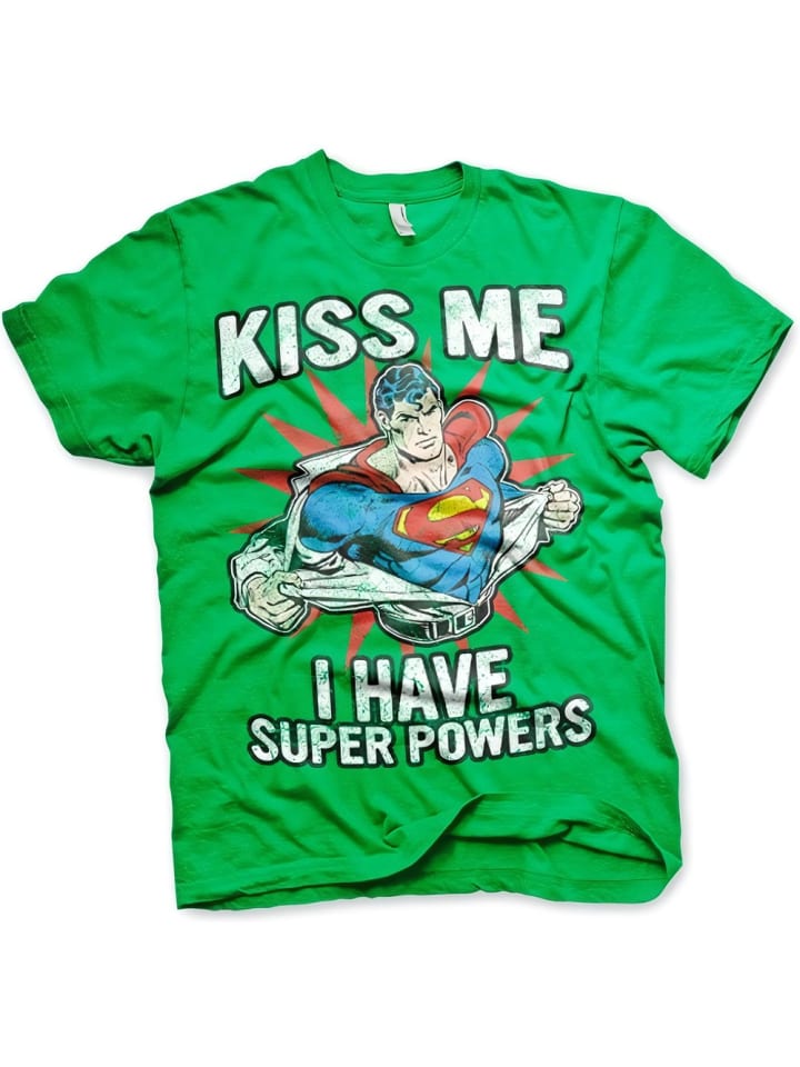 

Футболка Superman, зеленый