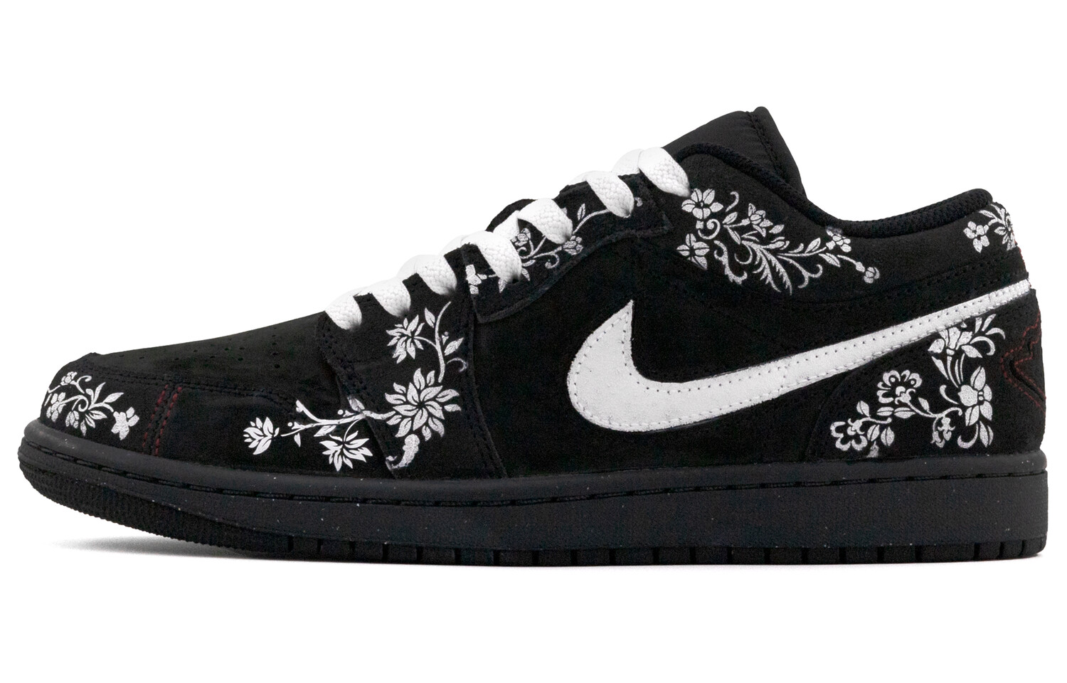 Кроссовки Air JORDAN 1 Vintage Basketball Shoes Men Low-Top Black White