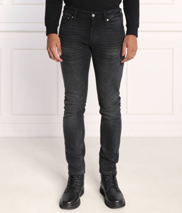 

Джинсы мужские Calvin Klein Jeans облегающего кроя, черный