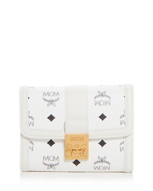 

Маленький кошелек тройного сложения Tracy Visetos MCM, цвет White