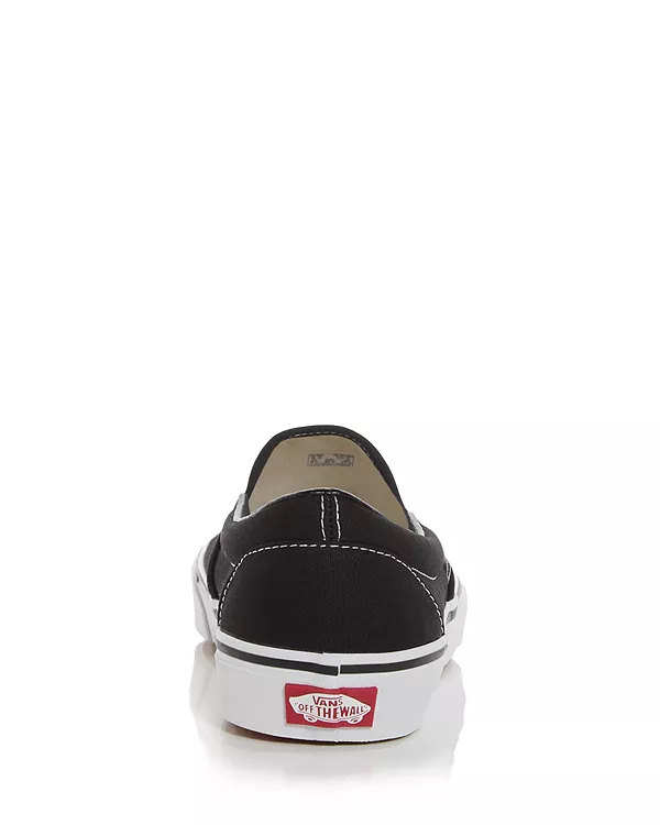 Классические мужские слипоны Vans, черный — фото 3