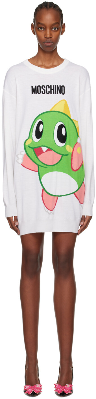

Мини-платье Off-White Puzzle Bobble Moschino