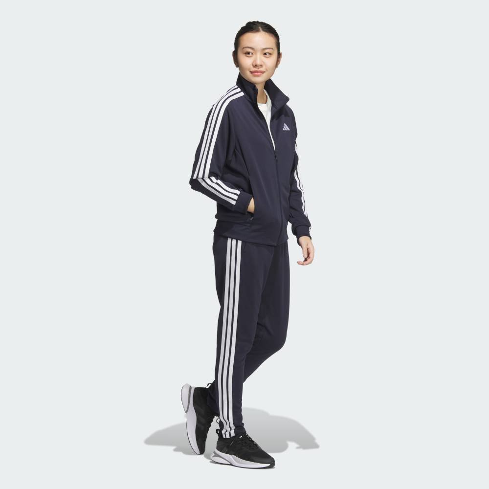 Спортивные брюки Three Stripes Regular Fit Double Knit Adidas, blue — фото 3