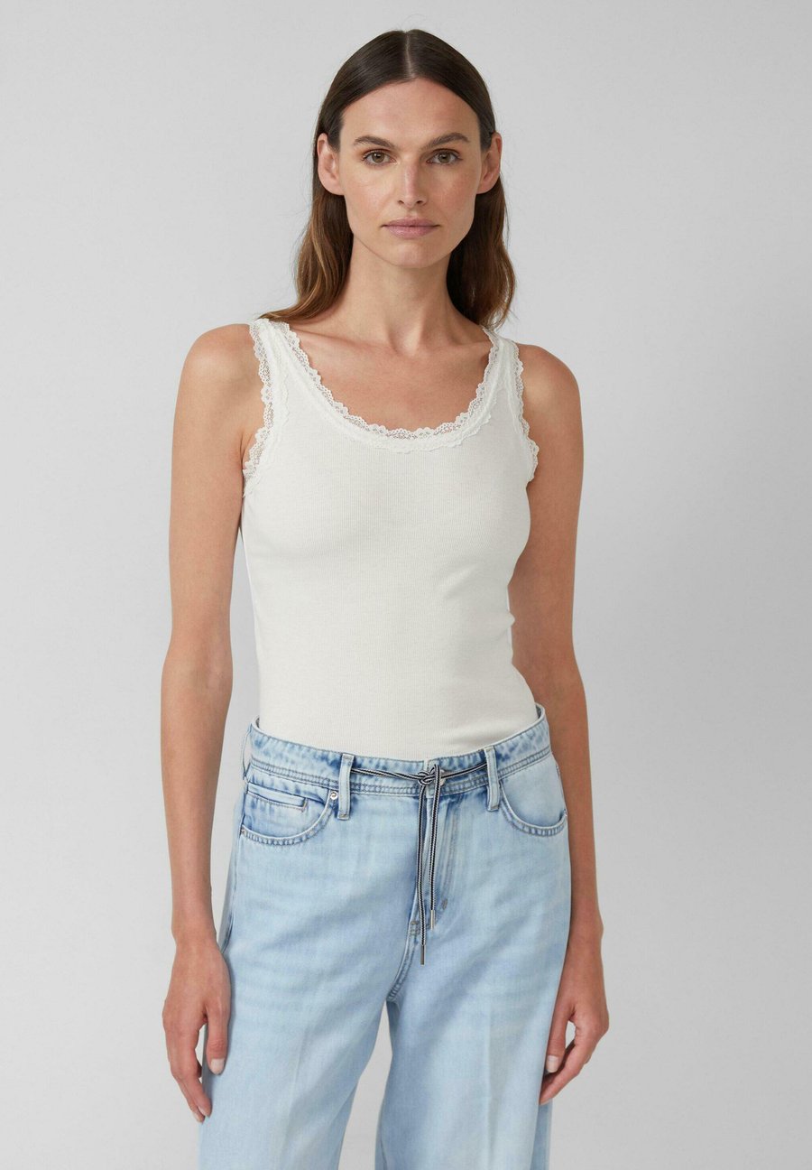 

Топ s.Oliver Top, Ecru/Beige