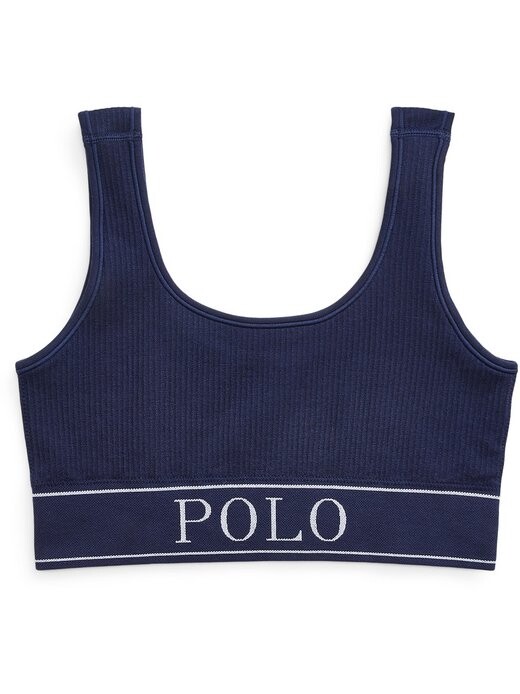 

Топ-Бюстье с овальным вырезом Polo Ralph Lauren, синий