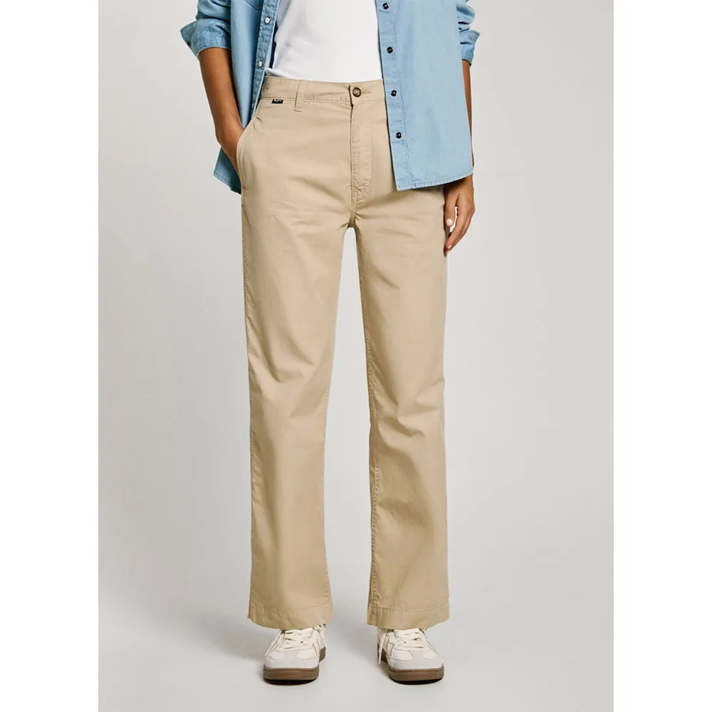 

Брюки Pepe Jeans Gina, бежевый