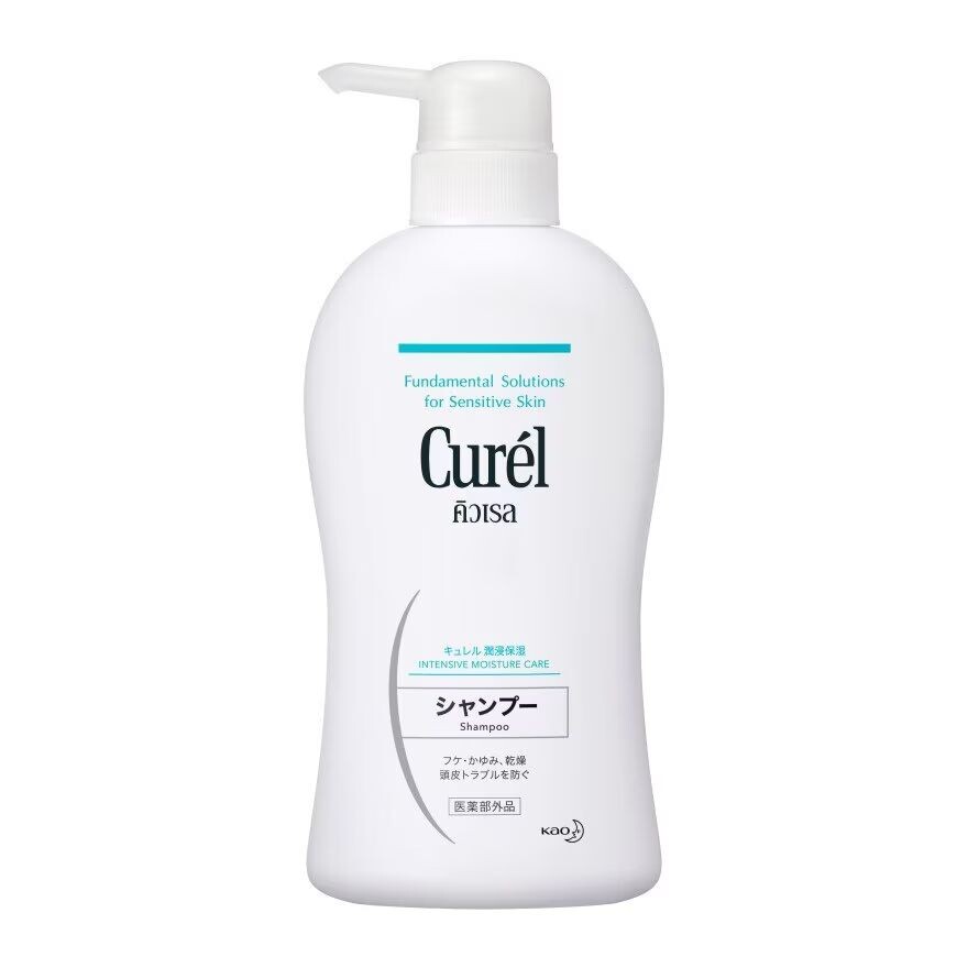 

Curel Интенсивный увлажняющий шампунь, White