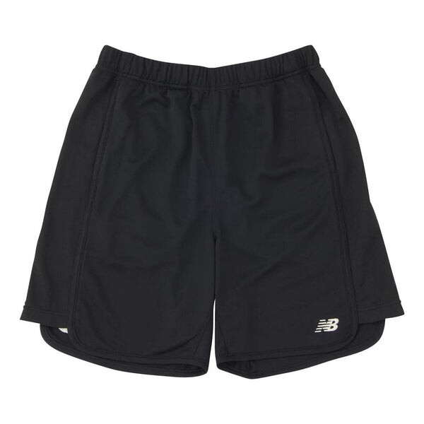 

Шорты с боковыми вставками New Balance, черный