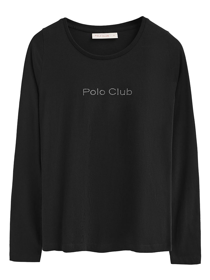 

Polo Club Футболка с длинными рукавами черного цвета