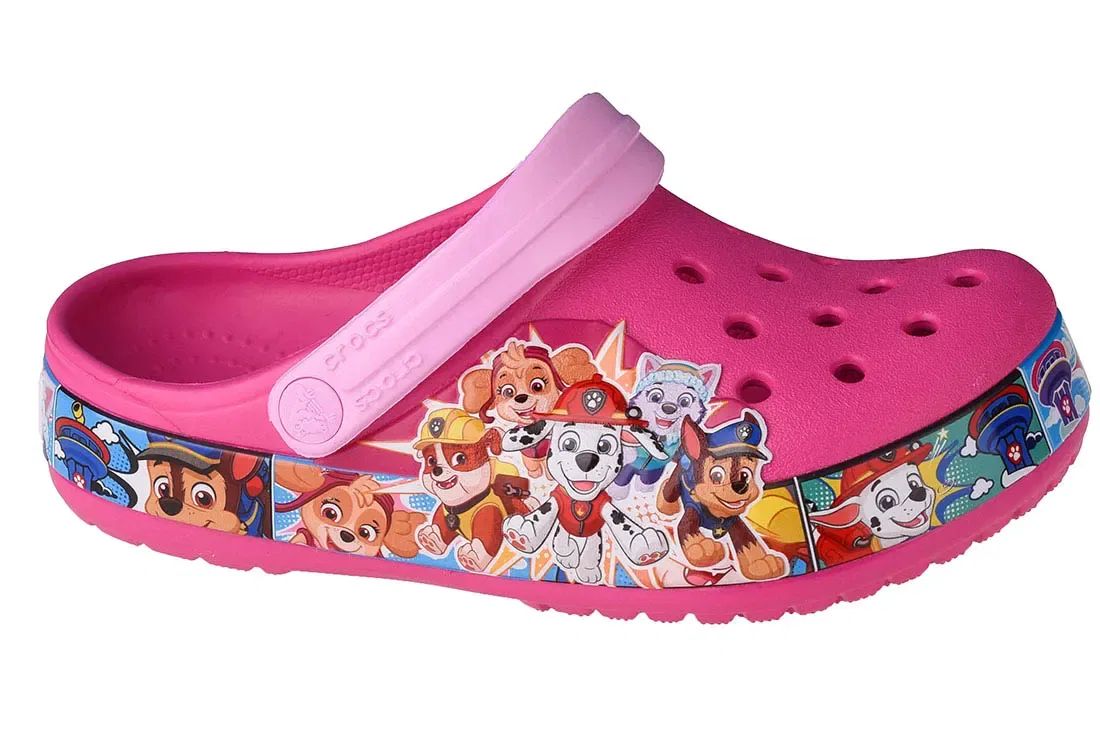 Босоножки для девочек Paw Patrol Crocs розовые