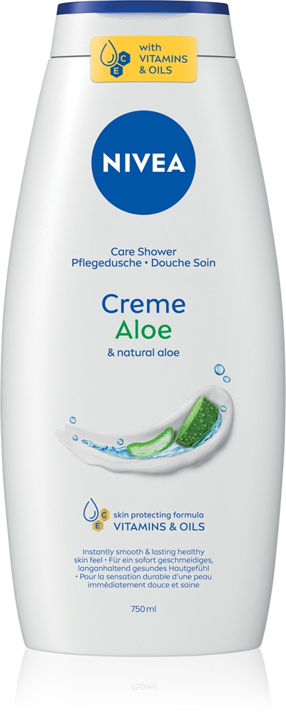 

Гель для душа Creme Aloe, приятный для кожи Nivea, 750 мл