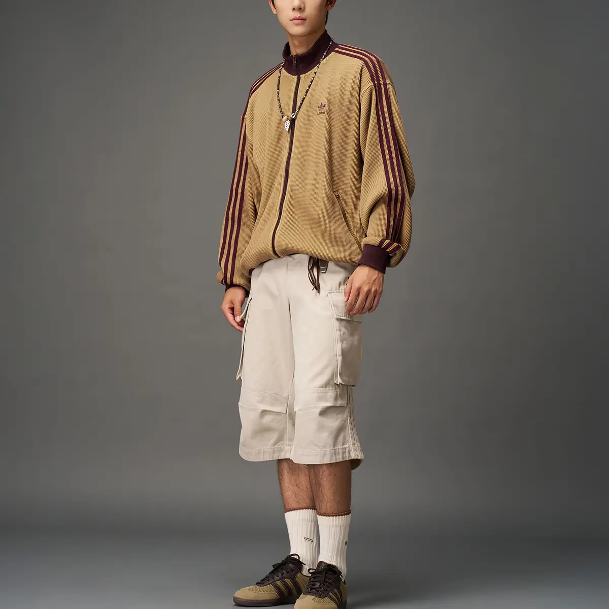 Adidas Originals Толстовка мужская, Desert Brown — фото 3