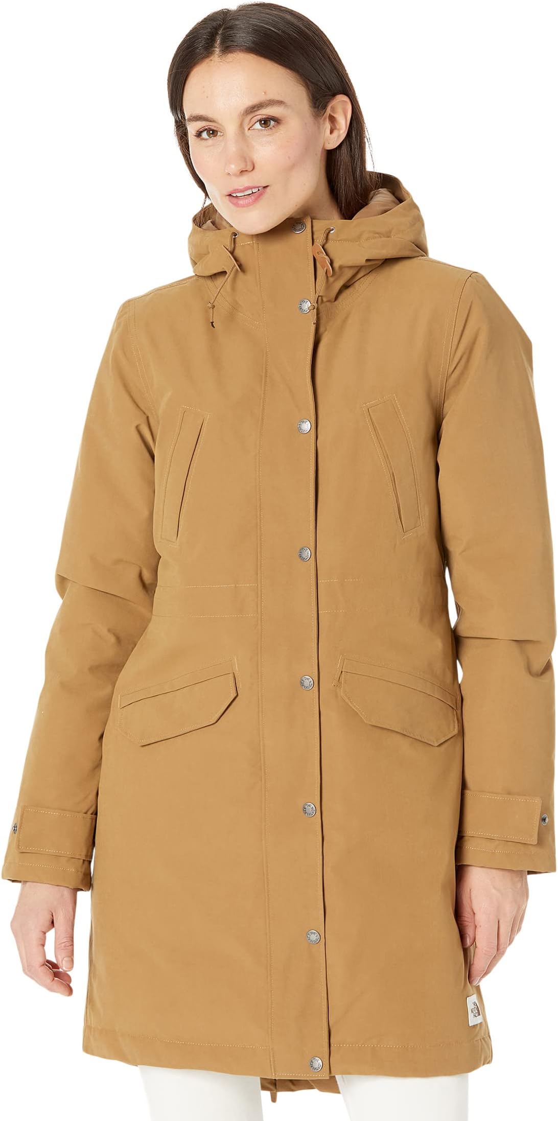 

Парка The North Face Snow Down Parka, цвет Utility Brown