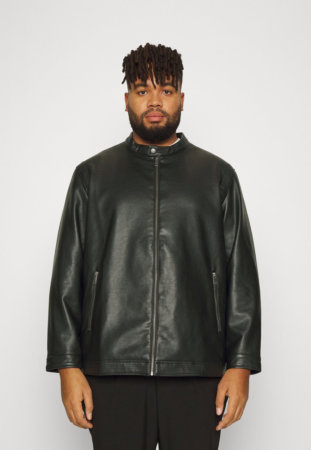 

Куртка из синтетической кожи Jack & Jones JJEROCKY CLEAN JACKET, черный