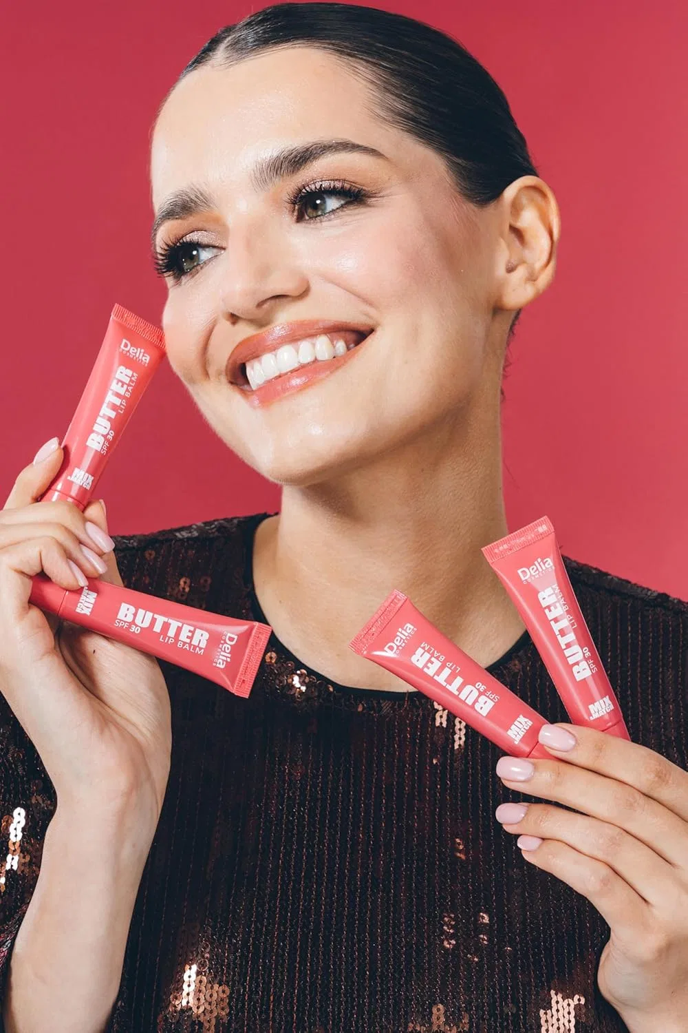 Питательный бальзам для губ Delia Cosmetics Mix & Match Butter Lip Balm «Date Time» Delia Cosmetics, Date Time — фото 4