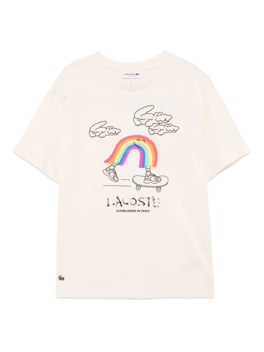 

Футболка с принтом Lacoste, нейтральный