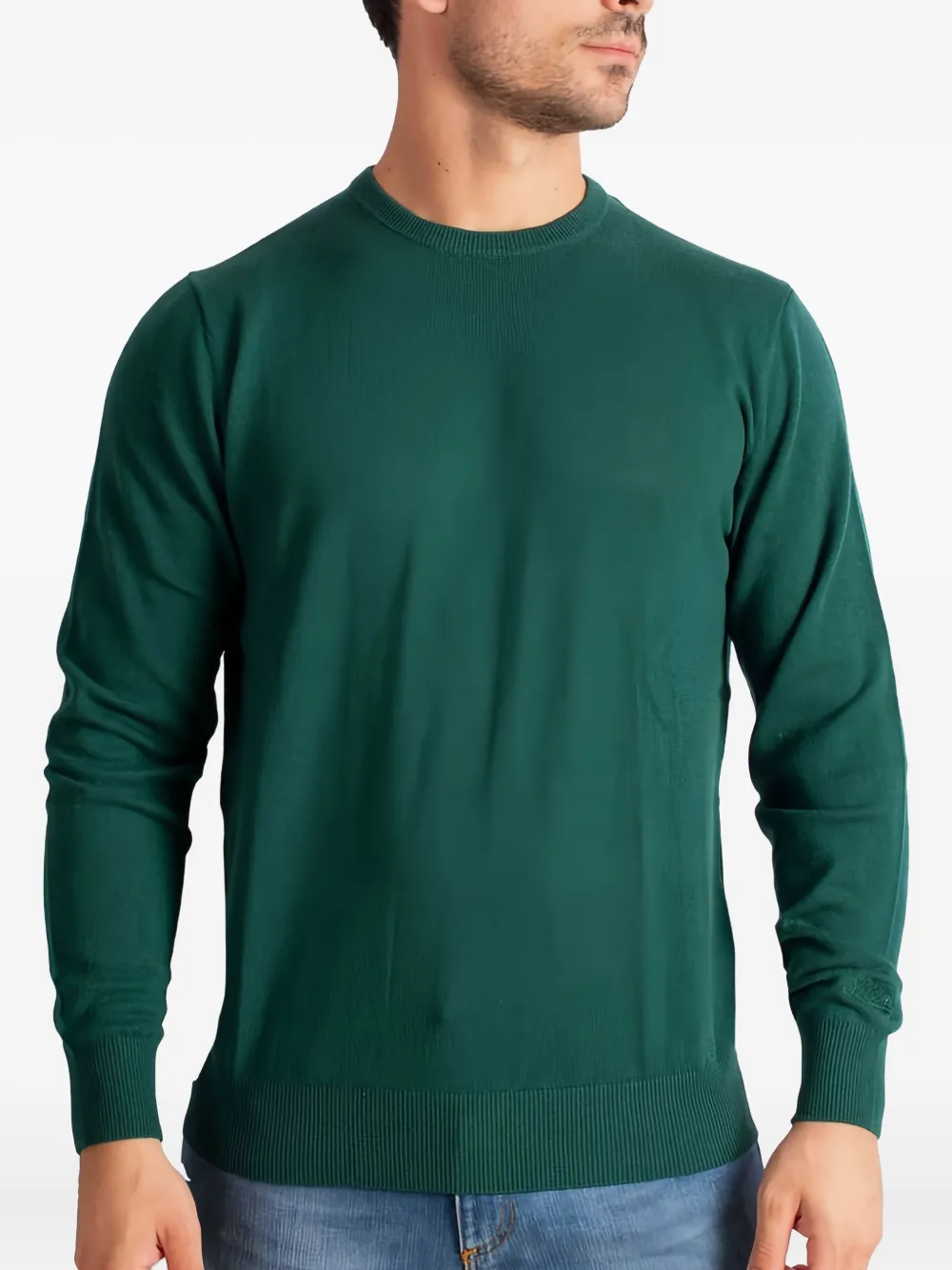 

Свитер Regent из шерсти и кашемира Mc2 Saint Barth, зеленый