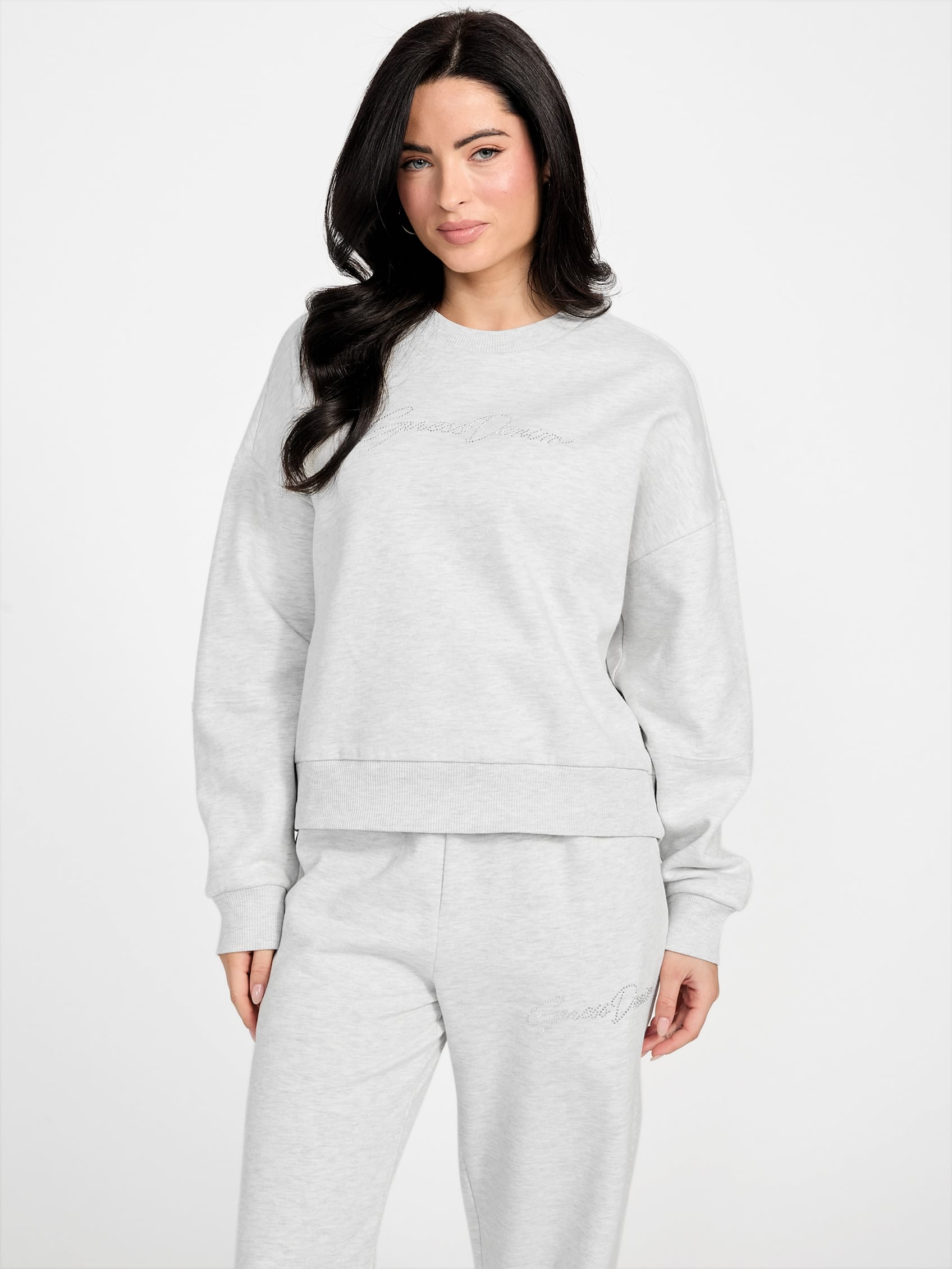 

Пуловер Milia Crewneck Guess Factory, цвет winter dawn heather