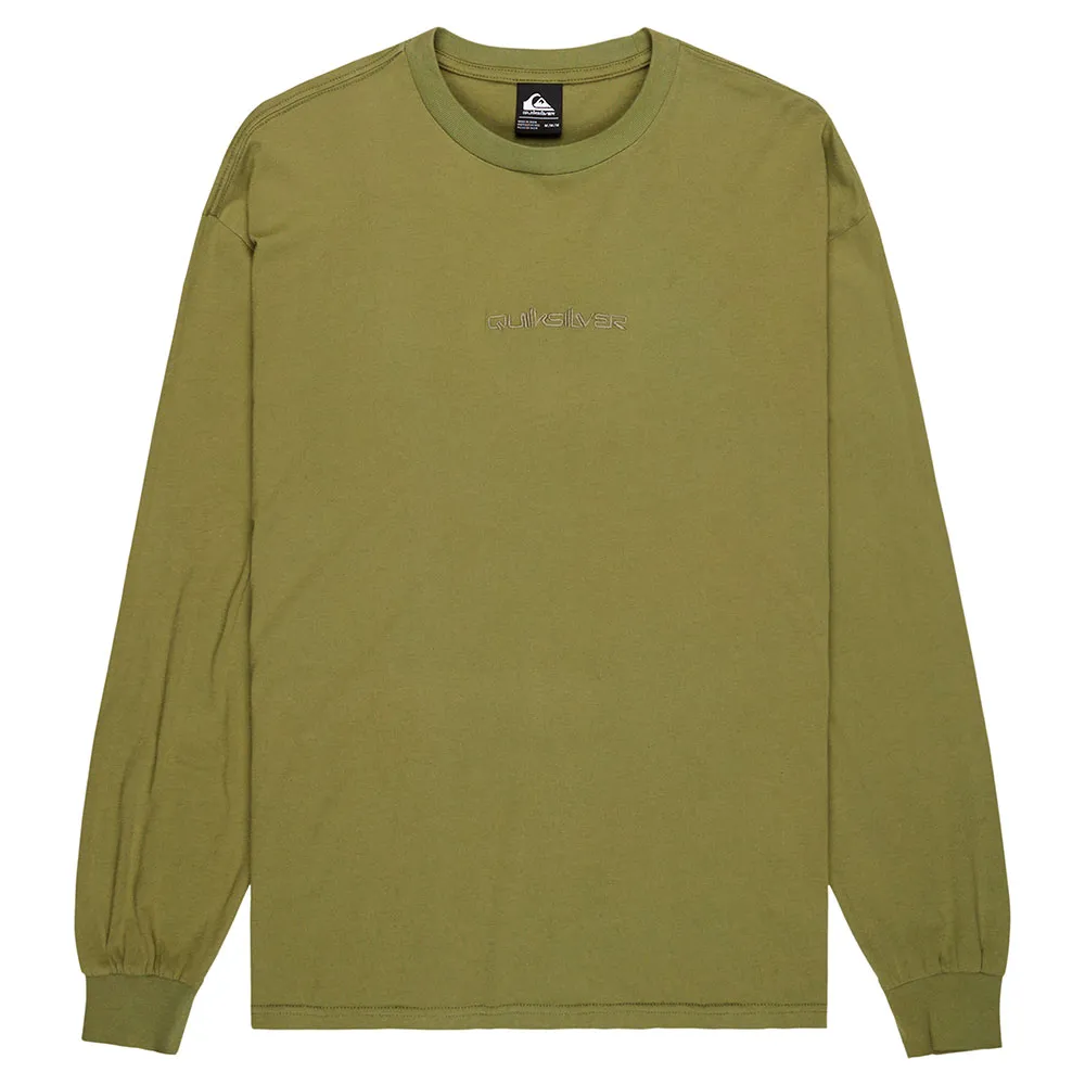 

Лонгслив Quiksilver Salt Water, зеленый