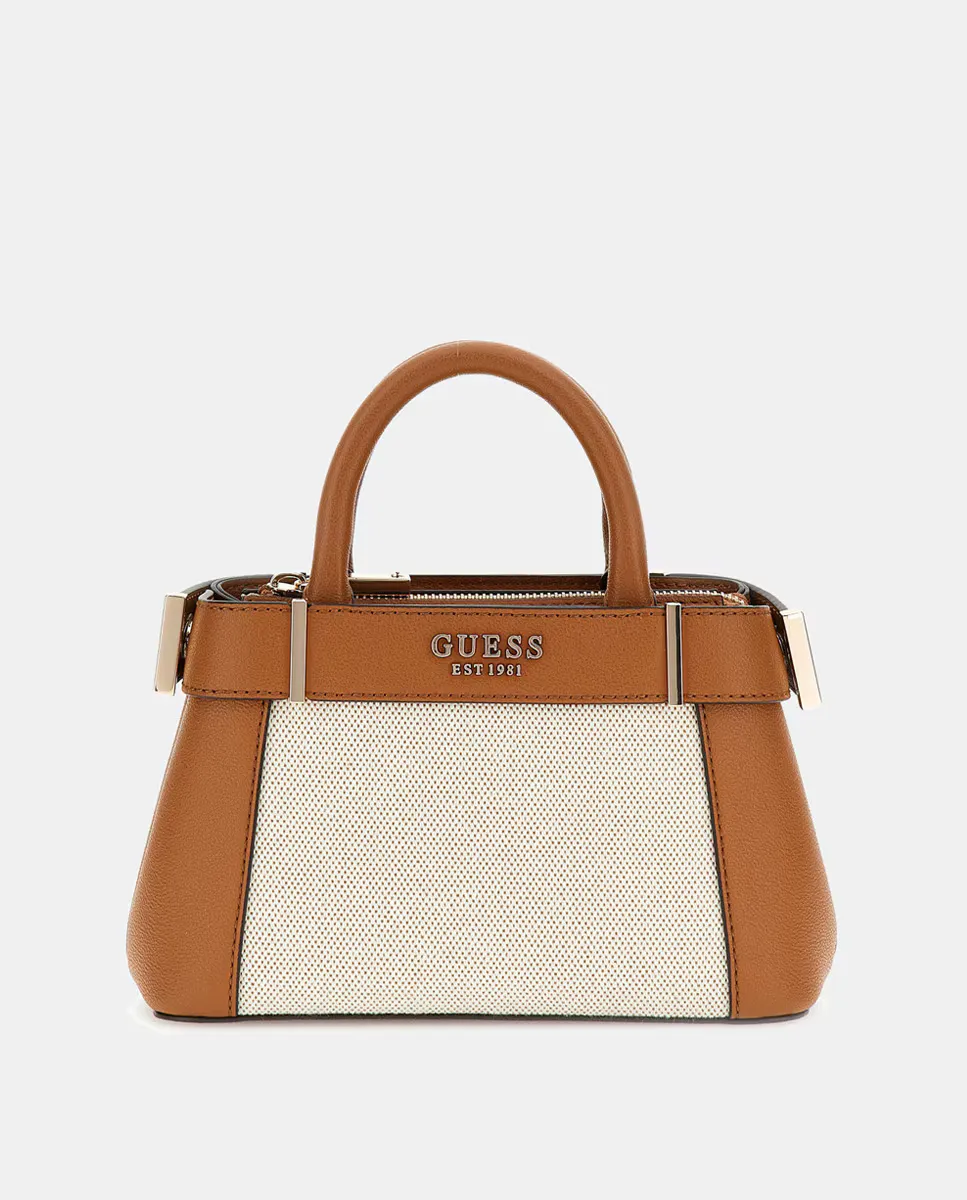 

Маленькая сумочка на молнии Guess, коричневый