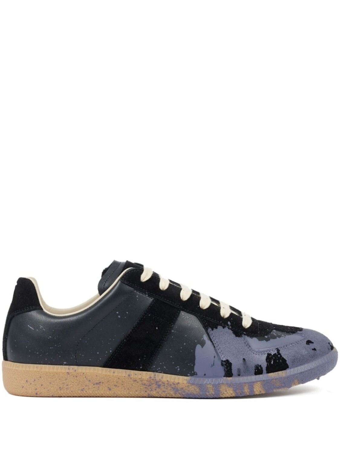 

Кроссовки Maison Margiela Paint Replica, черный/синий, Серый, Кроссовки Maison Margiela Paint Replica, черный/синий