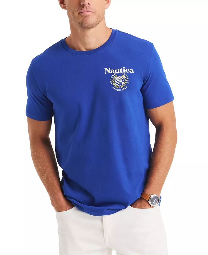 

Мужская футболка Sailing Logo Nautica, синий