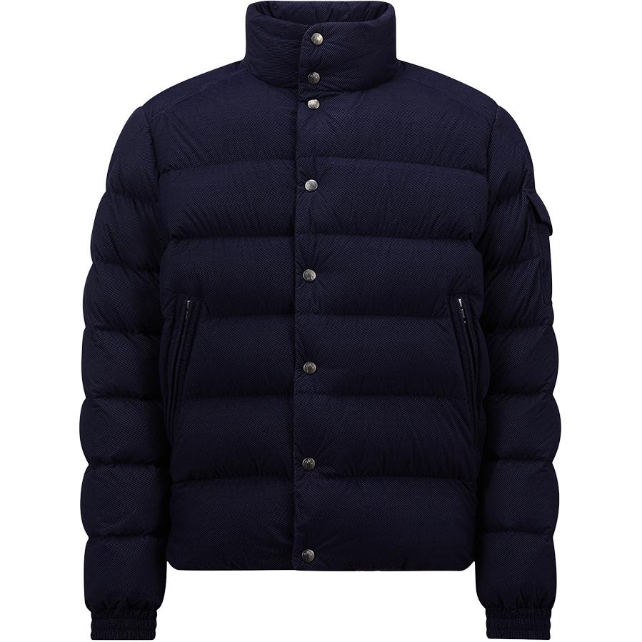 

Пуховик на пуговицах Lule Moncler, синий