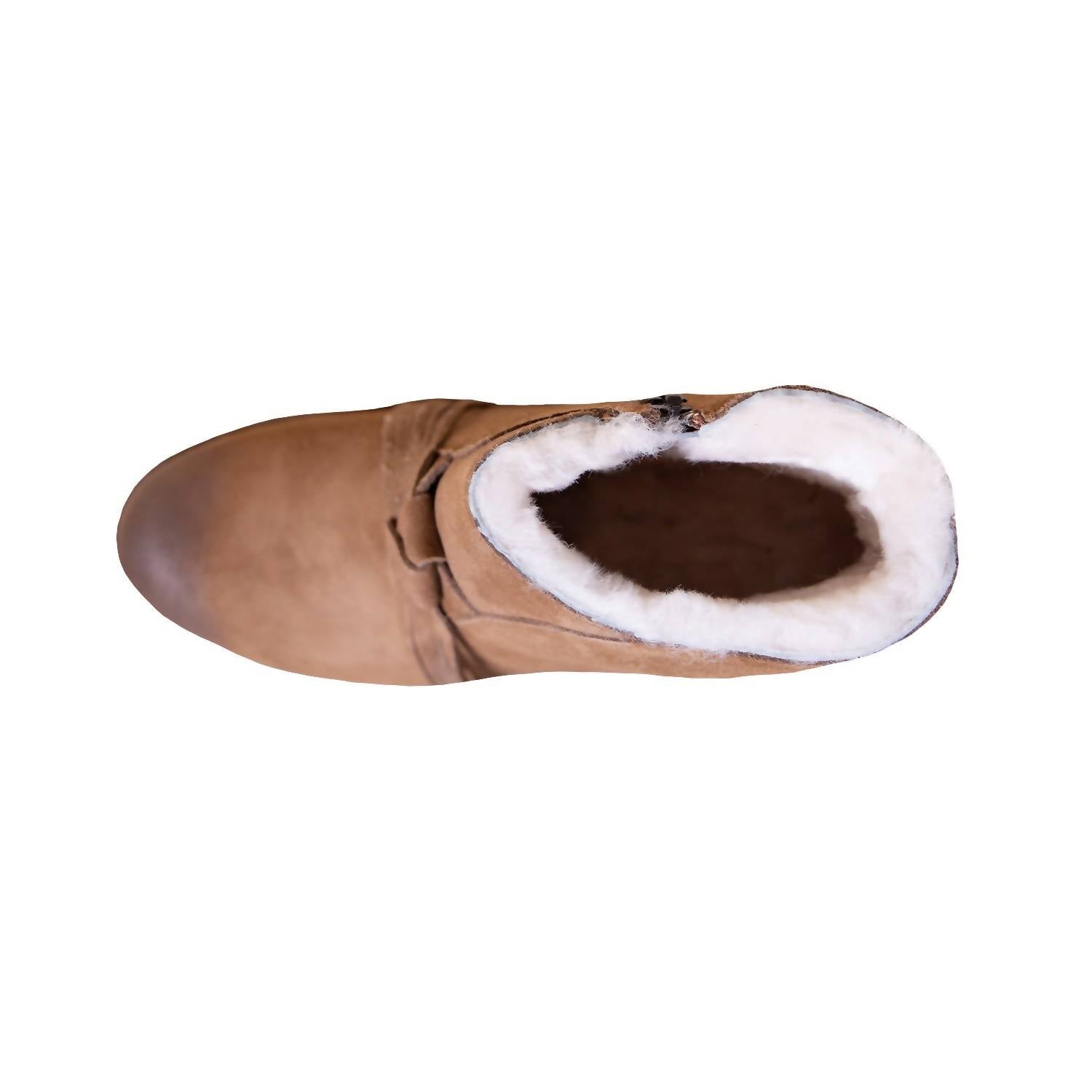 Женские сапоги Madison из овчины каштанового цвета CLOUD NINE, цвет chestnut — фото 4