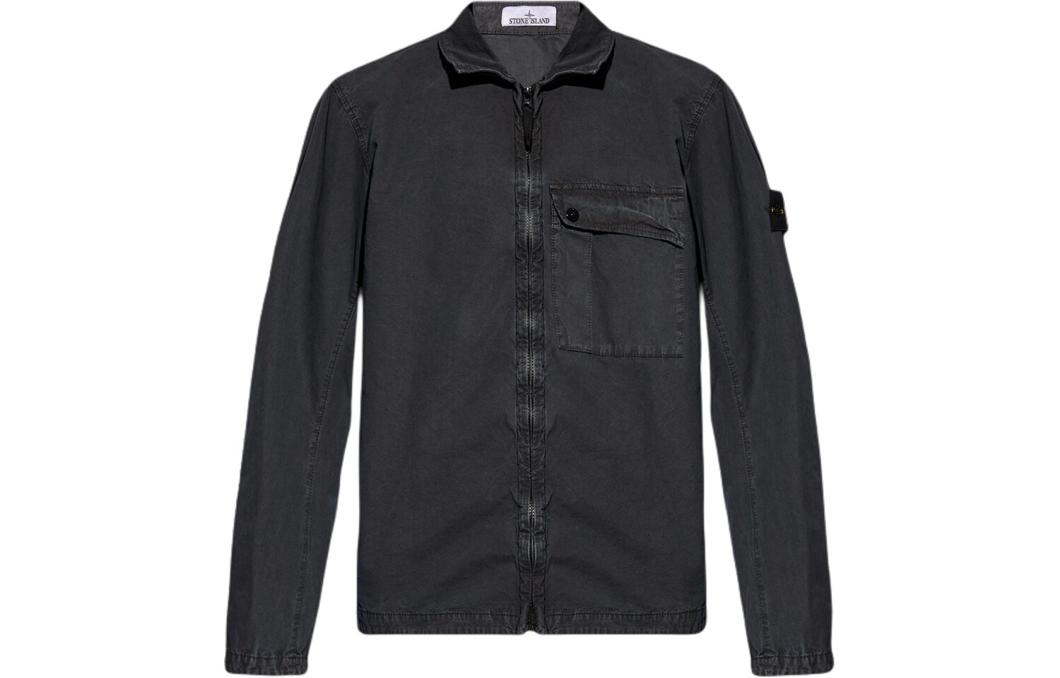 

Куртка мужская угольно-серая Stone Island, серый
