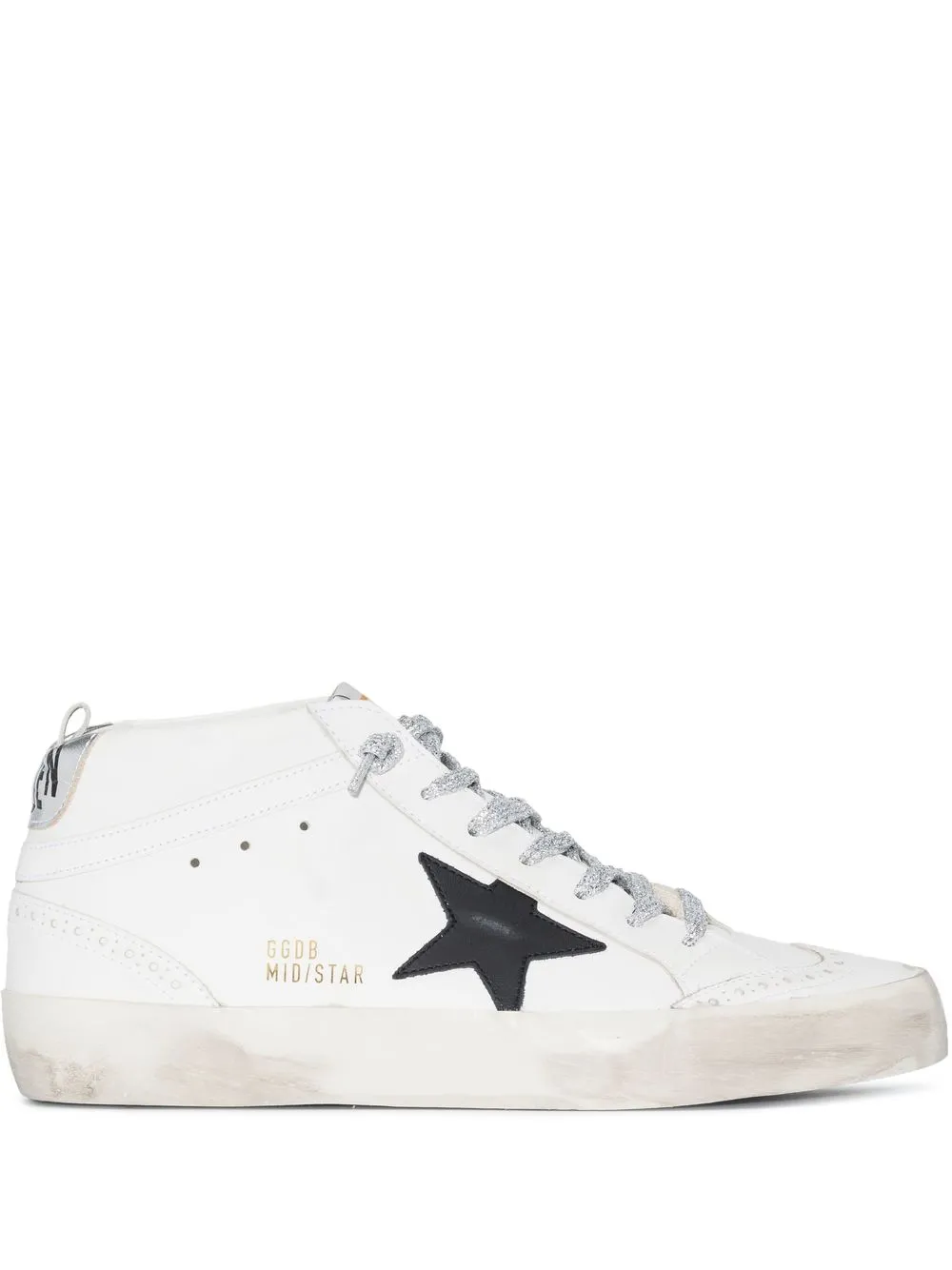 Кеды с нашивкой GOLDEN GOOSE, белый